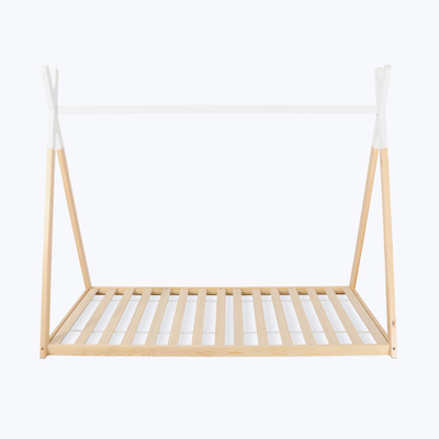 Cama Tipi Plumas para niños - Cama montessori