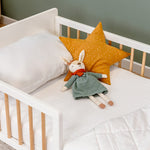 Edredón y almohada bebé mini Nube