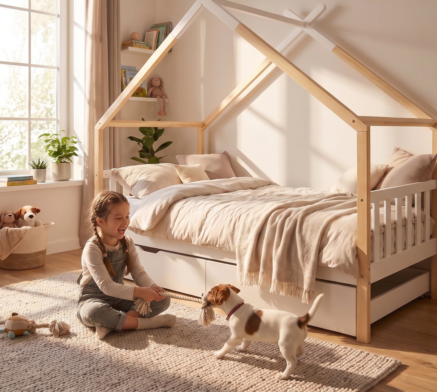 Cama para niños y bebés