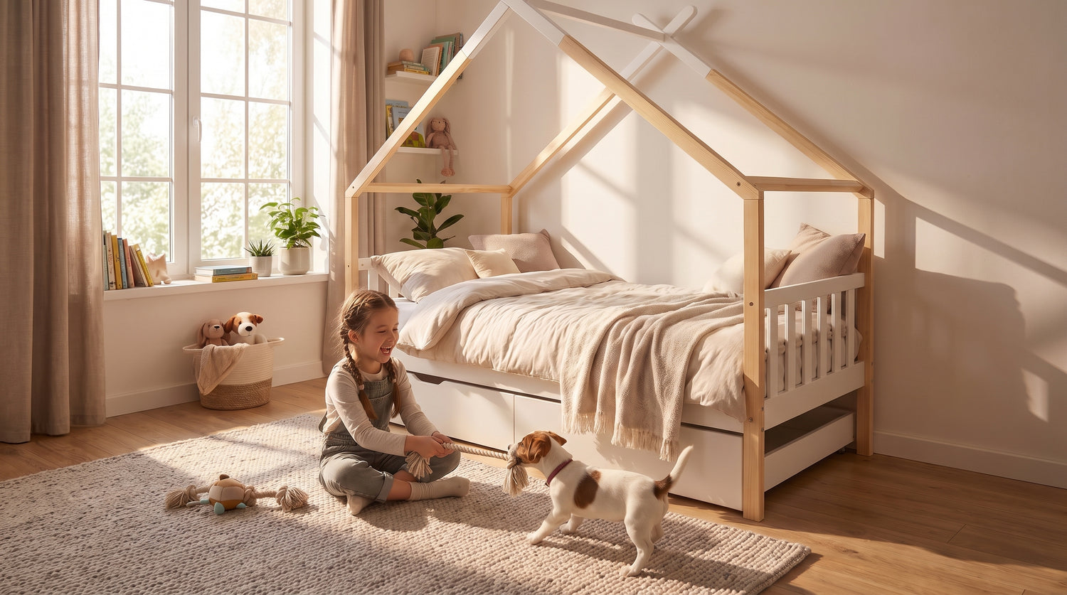 Cama para niños y bebés