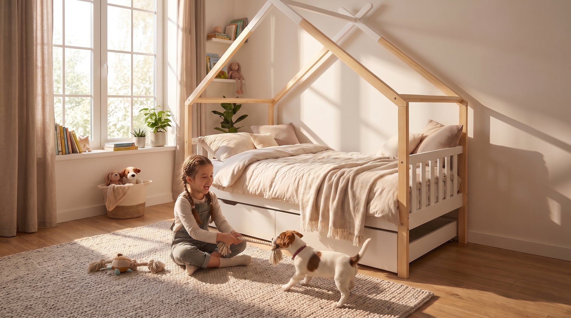 Cama para niños y bebés