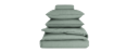 Juego de sábanas lino lavado