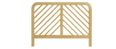 Cabecero de cama de madera