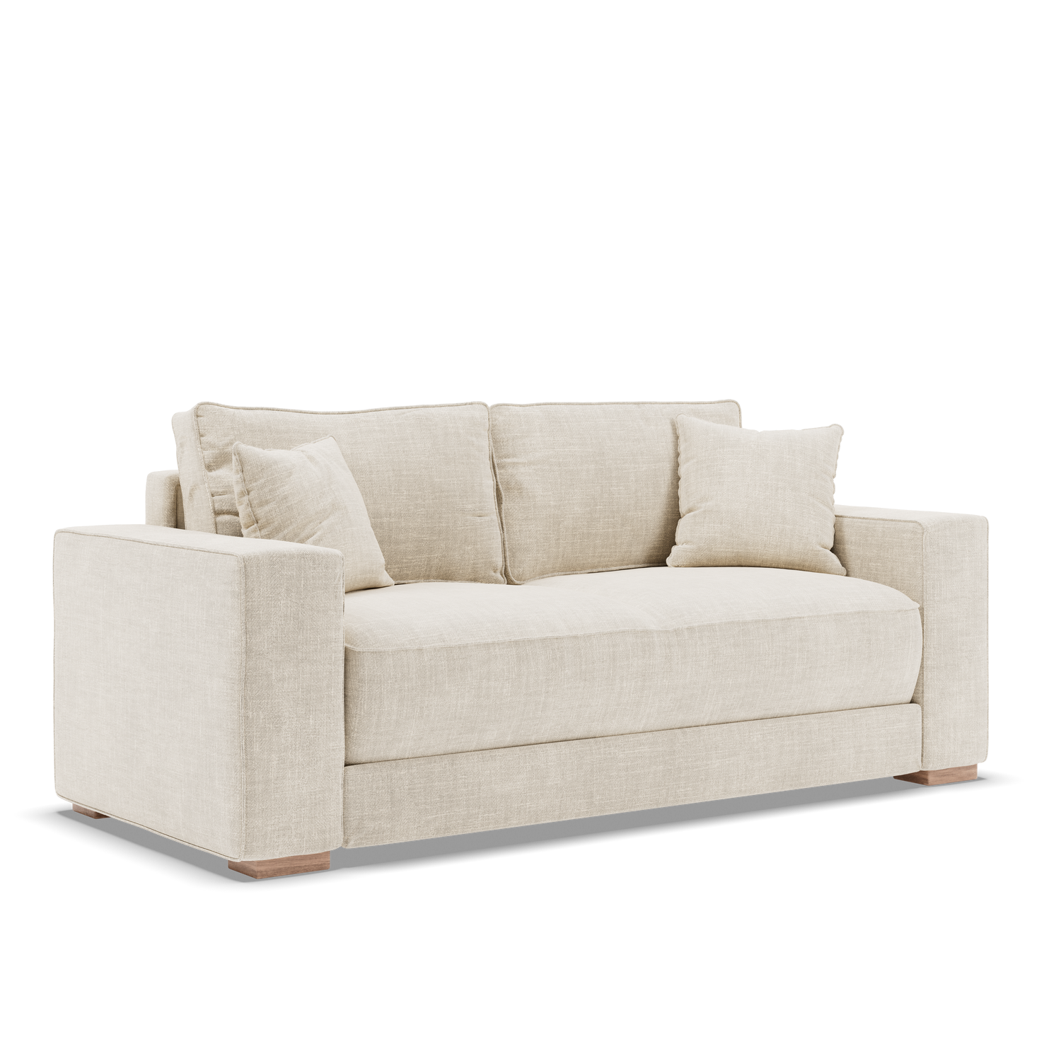 Beige claro, Reposabrazos Anchos