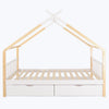 Cajones dobles de almacenamiento para la cama casita Odisea