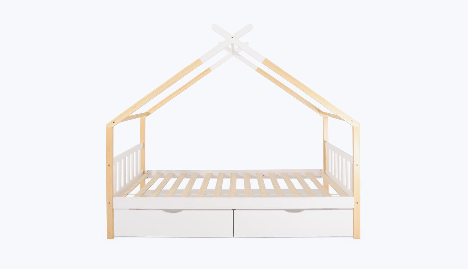 Cajones dobles de almacenamiento para la cama casita Odisea