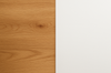 Blanco y madera